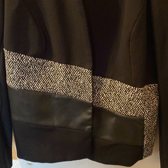 Calvin Klein multi material blazer size 8 - Picture 2 of 6